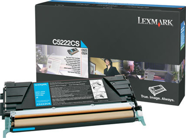 Lexmark Cyan for C52x toner cartridge Original C5222CS 734646396691