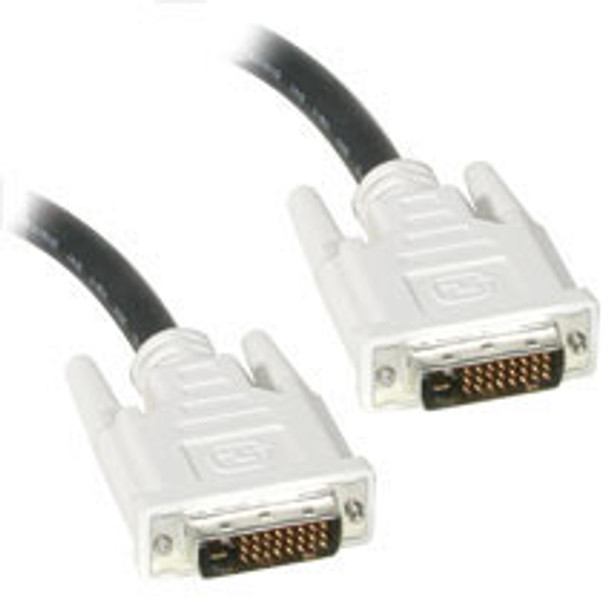 C2G DVI-D M/M Dual Link Digital Video Cable 5m DVI cable Black 29527 757120295273
