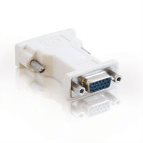C2G DVI-A Male to HD15 VGA Female Video Adapter VGA (D-Sub) Blue 26956 757120269564