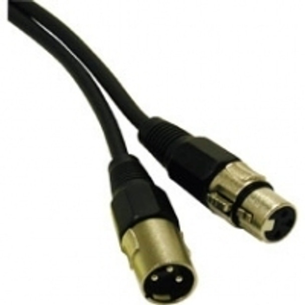 C2G 1.5ft Pro-Audio XLR/XLR audio cable 0.45 m XLR (3-pin) Black 40057 757120400578