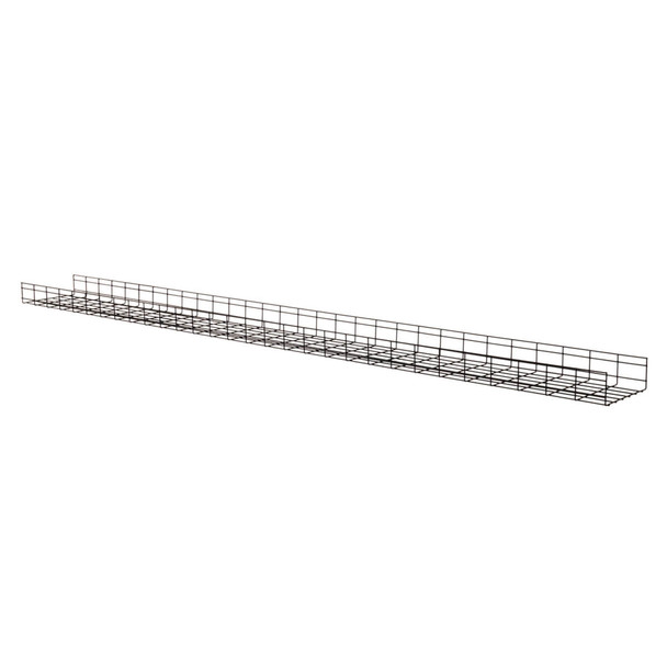 Tripp Lite SRWB12410X2STR Wire Mesh Cable Tray - 300 x 100 x 1500 mm (12 in. x 4 in. x 5 ft.), 2-Pack SRWB12410X2STR 037332261236