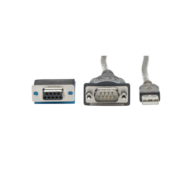 Tripp Lite U209-30N-IND USB to RS485/RS422 FTDI Serial Adapter Cable with COM Retention (USB-A to DB9 M/M), 30-in. (76.2 cm) U209-30N-IND 037332210234