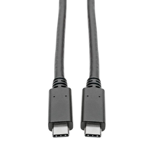 Tripp Lite U420-C06 USB-C Cable (M/M) - USB 3.1, Gen 1 (5 Gbps), USB-IF certified, Thunderbolt 3 Compatible, 6 ft. (1.83 m) U420-C06 037332215024