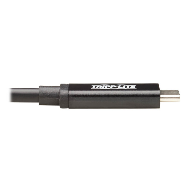 Tripp Lite MTB3-02M-5A-AB Thunderbolt 3 Active Cable (M/M) - 40 Gbps, 5A 100W Power Delivery, 4K/60 Hz, 2M (6.56 ft.), Black MTB3-02M-5A-AB 037332242013