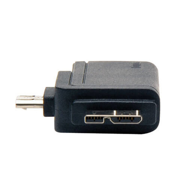 Tripp Lite 2-in-1 OTG Adapter, USB 3.0 Micro B Male and USB 2.0 Micro B Male to USB A Female U053-000-OTG 037332186904