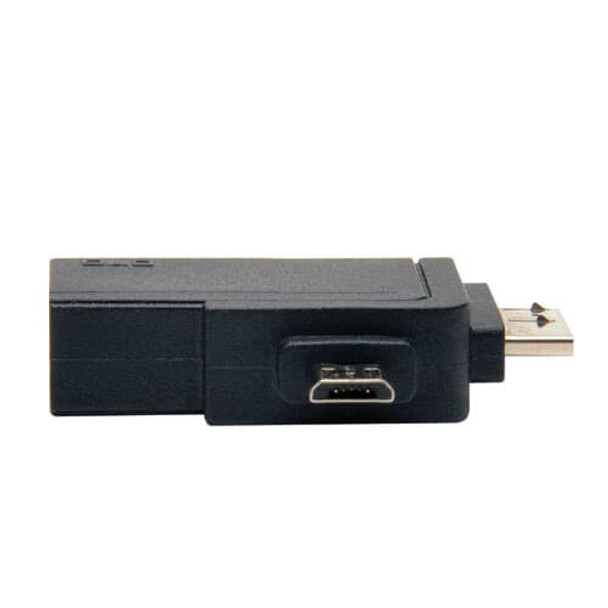 Tripp Lite 2-in-1 OTG Adapter, USB 3.0 Micro B Male and USB 2.0 Micro B Male to USB A Female U053-000-OTG 037332186904