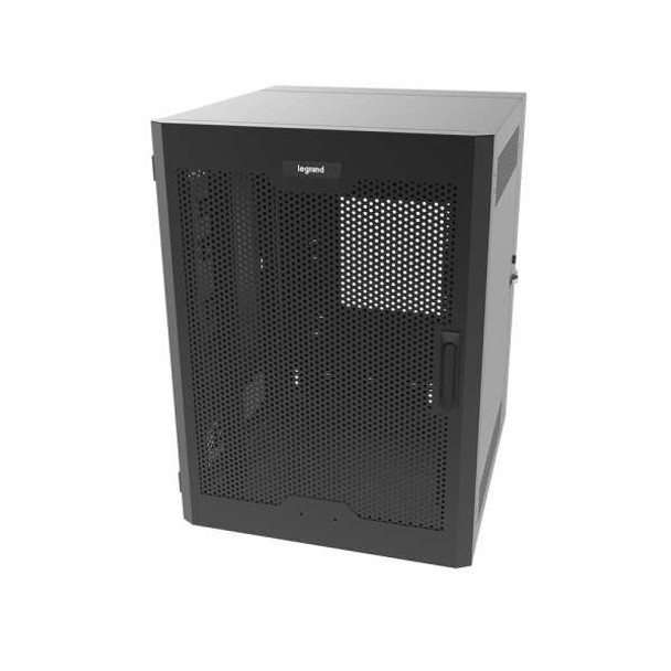 C2G SWM26RUPD-26-26 rack cabinet 26U Wall mounted rack Black SWM26RUPD-26-26 662875015710