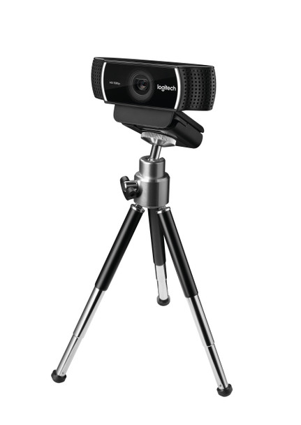 Logitech C922 webcam 1920 x 1080 pixels USB Black 40599
