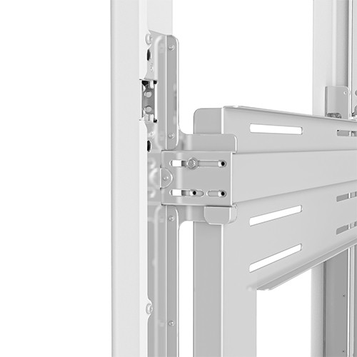 Chief Impact Floor Standing Back-to-Back Kiosk – Portrait 40” White LF40UWP-B2B 841872174679