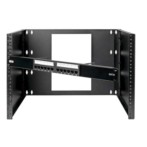 Tripp Lite SRWO8UBRKT 8U Wall-Mount Bracket for Small Switches and Patch Panels, Hinged SRWO8UBRKT 037332205629