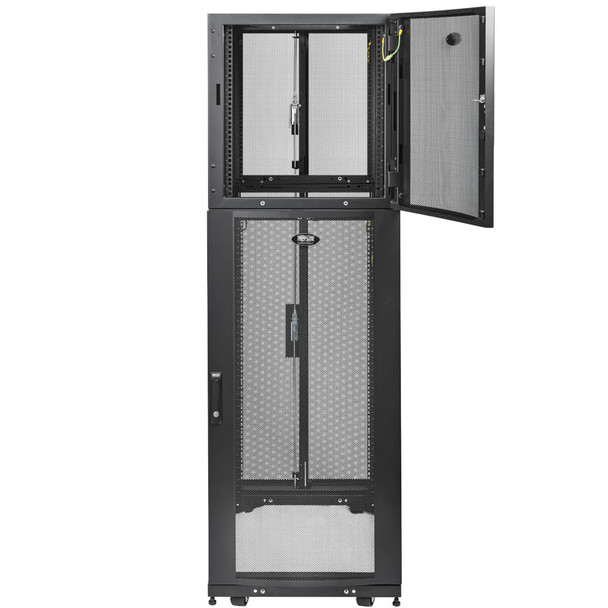 Tripp Lite SRTH12UB SmartRack 12U Vertical Extension Top Hat for Server Racks - 42 in. Depth, Doors & Side Panels Included SRTH12UB 037332264121