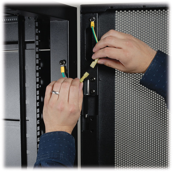 Tripp Lite SR52UBDP 52U SmartRack Deep Server Rack - 42 in. Depth, Doors and Side Panels Included SR52UBDP 037332260802