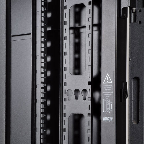 Tripp Lite SR48UBWD 48U SmartRack Wide Standard-Depth Rack Enclosure Cabinet with doors & side panels SR48UBWD 037332156815