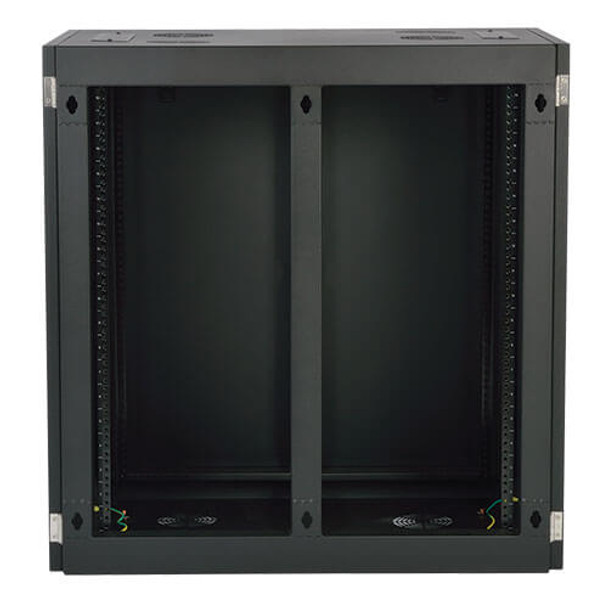 Tripp Lite SRW18UHD SmartRack 18U Heavy-Duty Low-Profile Server-Depth Side-Mount Wall-Mount Rack Enclosure Cabinet SRW18UHD 037332183316