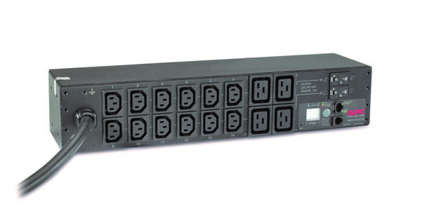 APC AP7822B power distribution unit (PDU) 16 AC outlet(s) 2U Black AP7822B