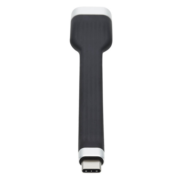 Tripp Lite U444-F5N-HDR USB-C to HDMI Flat Adapter Cable (M/F), 4K 60 Hz, HDR, Thunderbolt 3 Compatible, Black, 5 in. (12.7 cm) U444-F5N-HDR 037332255402