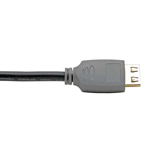 Tripp Lite P568-01M-2A 4K HDMI Cable (M/M) - 4K 60 Hz, HDR, 4:4:4, Gripping Connectors, Black, 1 m P568-01M-2A 037332235992
