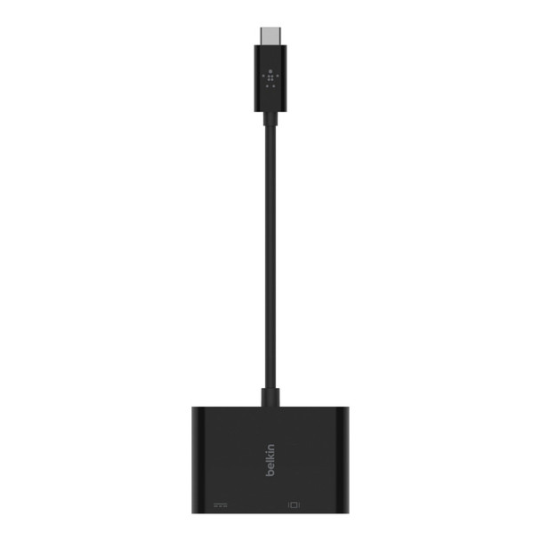 Belkin AVC001BTBK interface hub USB 3.2 Gen 1 (3.1 Gen 1) Type-C Black AVC001BTBK 745883799046