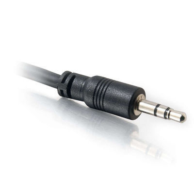C2G 35ft CMG-Rated 3.5mm Stereo With Low Profile Connectors audio cable 10.67 m Black 40108 757120401087