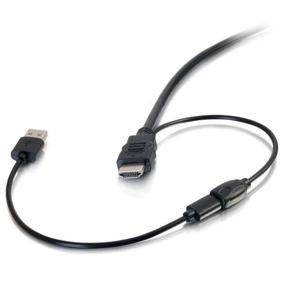 C2G 56792 HDMI cable 4.5 m HDMI, USB Micro-B HDMI, USB-A, USB Micro-B Black 56792 757120567929