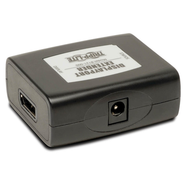 Tripp Lite DisplayPort Extender Equalizer, Repeater for Video & Audio 1920 x 1200 at 60Hz / 1080p (Displayport F/F), Up to 45.72 m (150-ft.) B121-000 037332175502