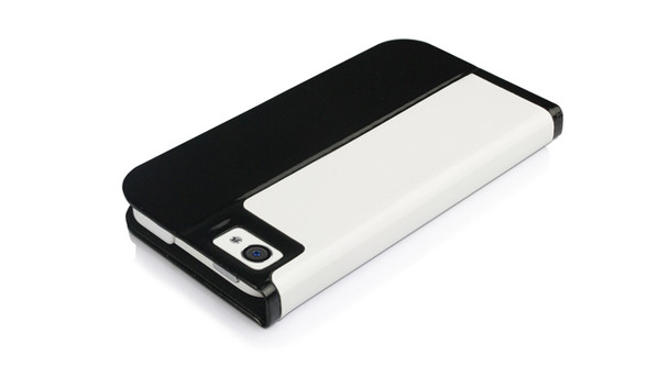 Macally SLIMCOVER5W mobile phone case Folio Black, White SLIMCOVER5W 701107491592