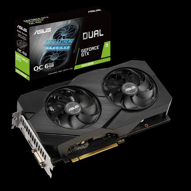 ASUS Dual -GTX1660S-O6G-EVO NVIDIA GeForce GTX 1660 SUPER 6 GB GDDR6 DUAL-GTX1660S-O6G-EVO 192876504741