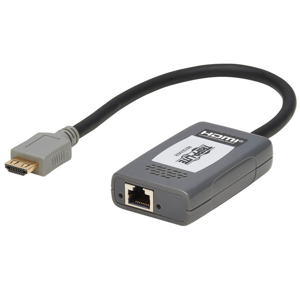 Tripp Lite B127A-1P0-PH 1-Port HDMI over Cat6 Receiver, Pigtail - 4K 60 Hz, HDR, 4:4:4, PoC, HDCP 2.2, 230 ft. (70.1 m), TAA B127A-1P0-PH 037332263322