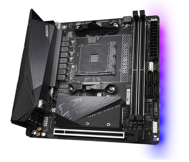 Gigabyte B550I AORUS PRO AX AMD B550 Socket AM4 mini ITX B550I AORUS PRO AX 889523022986