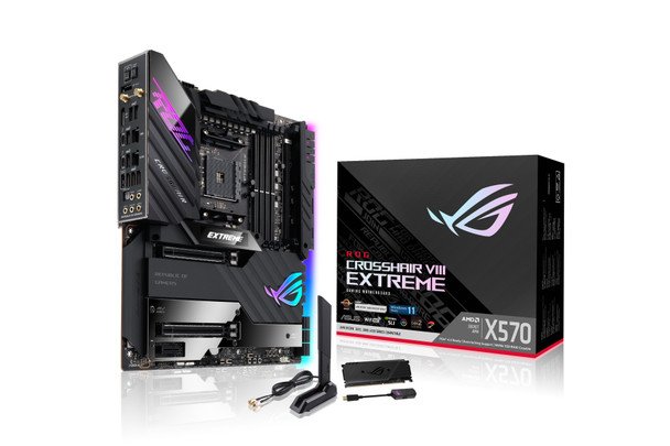 ASUS ROG Crosshair VIII Extreme AMD X570 Socket AM4 Extended ATX ROG CROSSHAIR VIII EXTREME 195553375856