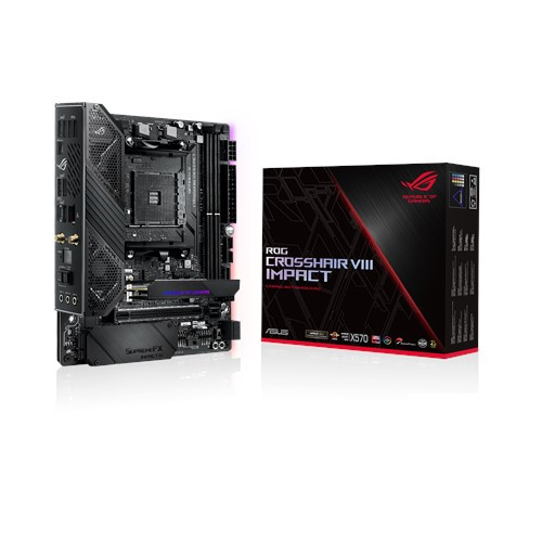 ASUS ROG Crosshair VIII Impact AMD X570 Socket AM4 Mini DTX ROG CROSSHAIR VIII IMPACT 192876372555