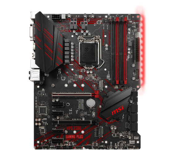 MSI MPG Z390 Gaming Plus Intel Z390 LGA 1151 (Socket H4) ATX Z390GAMINGP 824142169643