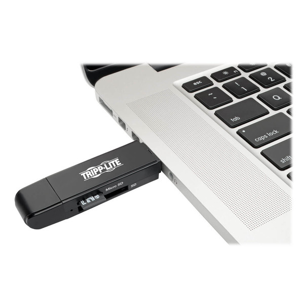 Tripp Lite U452-000-SD-A USB-C Memory Card Reader, 2-in-1 USB-A/USB-C, USB 3.1 Gen 1 U452-000-SD-A 037332206626