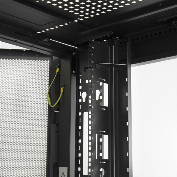 StarTech.com 42U Server Rack Cabinet - 30 in. Extra Wide - 37 in. Deep Enclosure RK4242BK30 065030867528