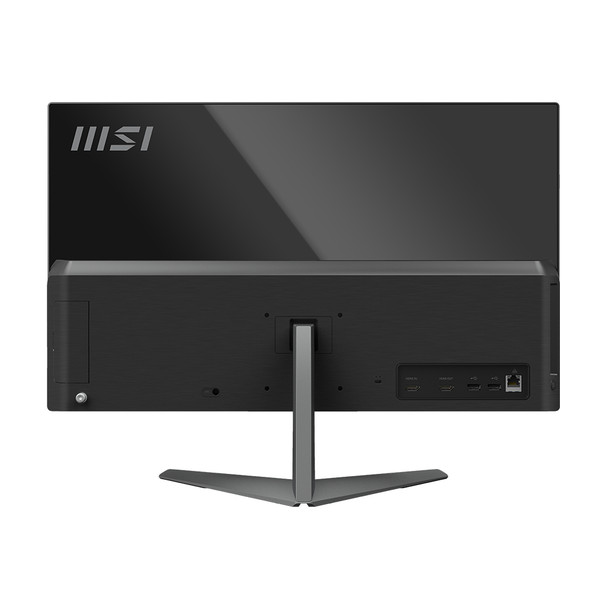 MSI Modern 11M-206US Intel Pentium Gold 60.5 cm (23.8") 1920 x 1080 pixels 4 GB DDR4-SDRAM 128 GB SSD All-in-One PC Windows 10 Pro Wi-Fi 6 (802.11ax) Black MODERN AM241 11M-206US 824142248614