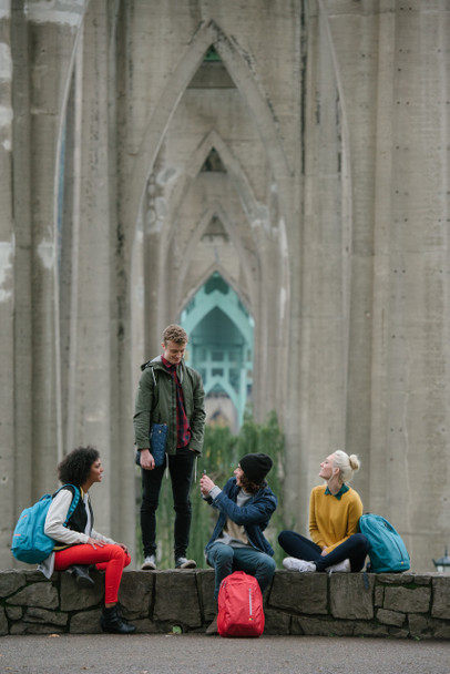 Case Logic Jaunt WMBP-115 Brick notebook case 39.6 cm (15.6") Backpack Red 3203407 085854238670