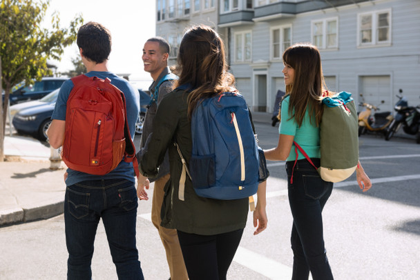 Case Logic Jaunt WMBP-115 Brick notebook case 39.6 cm (15.6") Backpack Red 3203407 085854238670