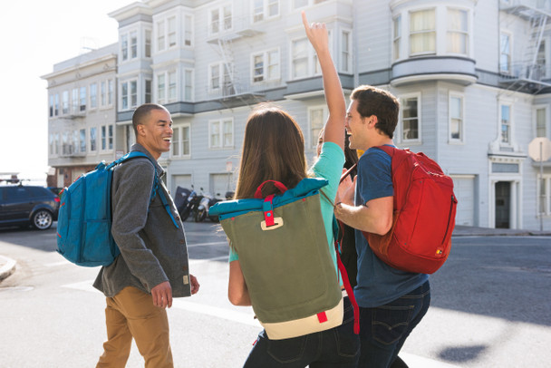 Case Logic Jaunt WMBP-115 Brick notebook case 39.6 cm (15.6") Backpack Red 3203407 085854238670