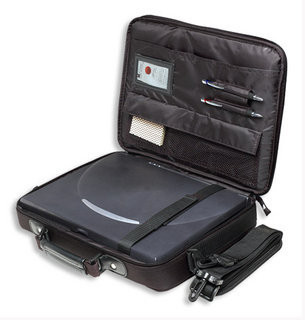 Manhattan Times Square notebook case 39.1 cm (15.4") Briefcase 421430 766623421430