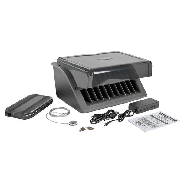 Tripp Lite 10-Device Desktop USB Charging Station for Tablets, Laptops and E-Readers CSD1006USB 037332200082