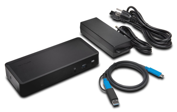 Kensington SD4700P USB-C & USB-A 5Gbps Dual 2K Docking Station - 60W PD-DP & HDMI - Win/Mac 38240 085896382409