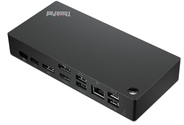 Lenovo ThinkPad Universal Thunderbolt 4 Smart Dock Wired Black 40B10135US