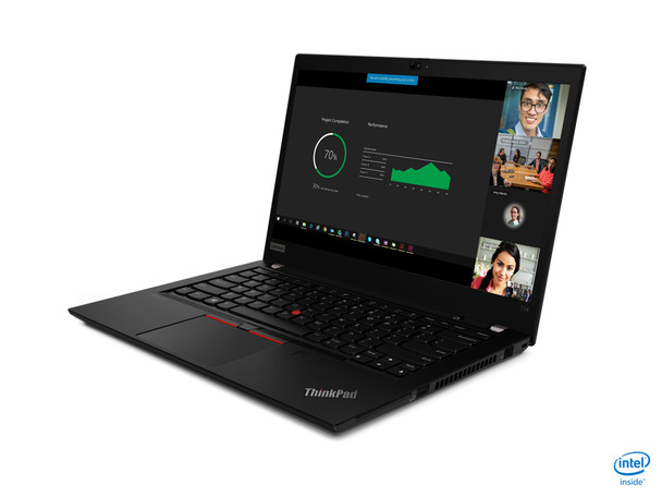 Lenovo ThinkPad T14 Notebook 35.6 cm (14") Touchscreen Full HD Intel Core i5 16 GB DDR4-SDRAM 256 GB SSD Wi-Fi 6 (802.11ax) Windows 10 Pro Black 20S00038US