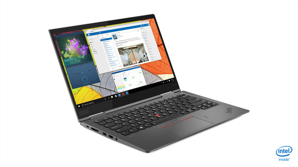 Lenovo ThinkPad X1 Yoga Hybrid (2-in-1) 35.6 cm (14") Touchscreen Full HD Intel Core i5 16 GB LPDDR3-SDRAM 256 GB SSD Wi-Fi 5 (802.11ac) Windows 10 Pro Grey 20QF000DCA 193386802389