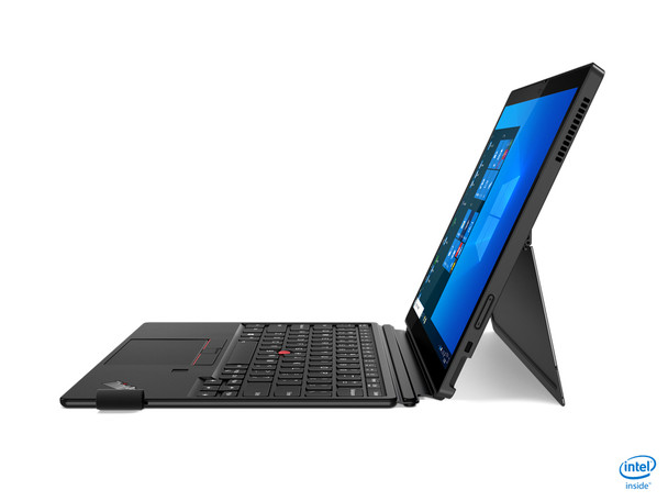 Lenovo ThinkPad X12 Detachable Hybrid (2-in-1) 31.2 cm (12.3") Touchscreen Full HD+ Intel Core i5 16 GB LPDDR4x-SDRAM 256 GB SSD Wi-Fi 6 (802.11ax) Windows 10 Pro Black 20UW000WUS
