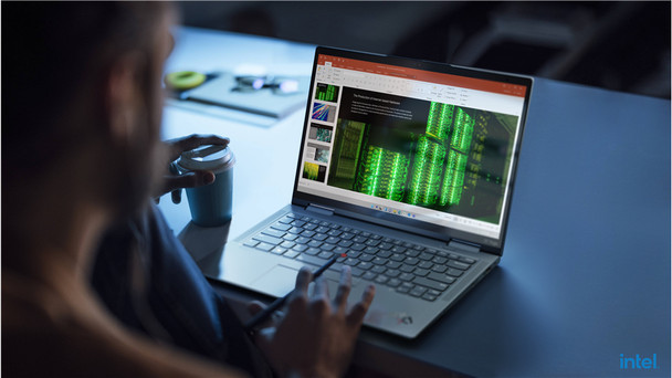 Lenovo ThinkPad X1 Yoga Hybrid (2-in-1) 35.6 cm (14") Touchscreen WUXGA Intel Core i7 16 GB LPDDR5-SDRAM 512 GB SSD Wi-Fi 6E (802.11ax) Windows 11 Grey 21CD000GUS