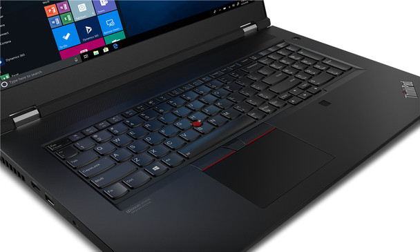 Lenovo ThinkPad P17 Mobile workstation 43.9 cm (17.3") 4K Ultra HD Intel Core i7 32 GB DDR4-SDRAM 1000 GB SSD NVIDIA Quadro RTX 3000 Wi-Fi 6 (802.11ax) Windows 10 Pro Black 20SN004QUS