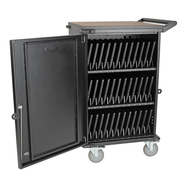 Tripp Lite CSCXS36AC Multi-Device Charging Cart, 36 AC Outlets, Chromebooks and Laptops, 230V, Schuko Black CSCXS36AC 037332207081