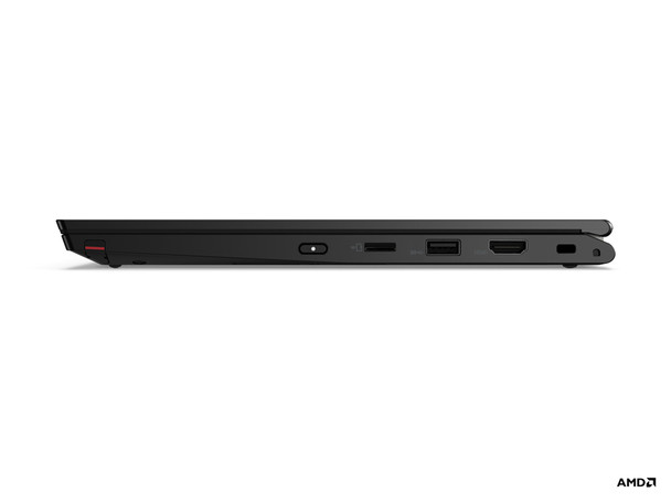 Lenovo ThinkPad L13 Yoga Hybrid (2-in-1) 33.8 cm (13.3") Touchscreen Full HD AMD Ryzen 7 PRO 16 GB DDR4-SDRAM 512 GB SSD Wi-Fi 6 (802.11ax) Windows 10 Pro Black 21AD0029CA