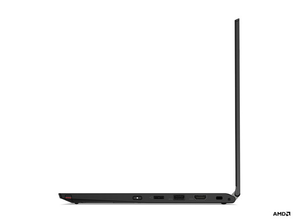 Lenovo ThinkPad L13 Yoga Hybrid (2-in-1) 33.8 cm (13.3") Touchscreen Full HD AMD Ryzen 7 PRO 16 GB DDR4-SDRAM 512 GB SSD Wi-Fi 6 (802.11ax) Windows 10 Pro Black 21AD0029US